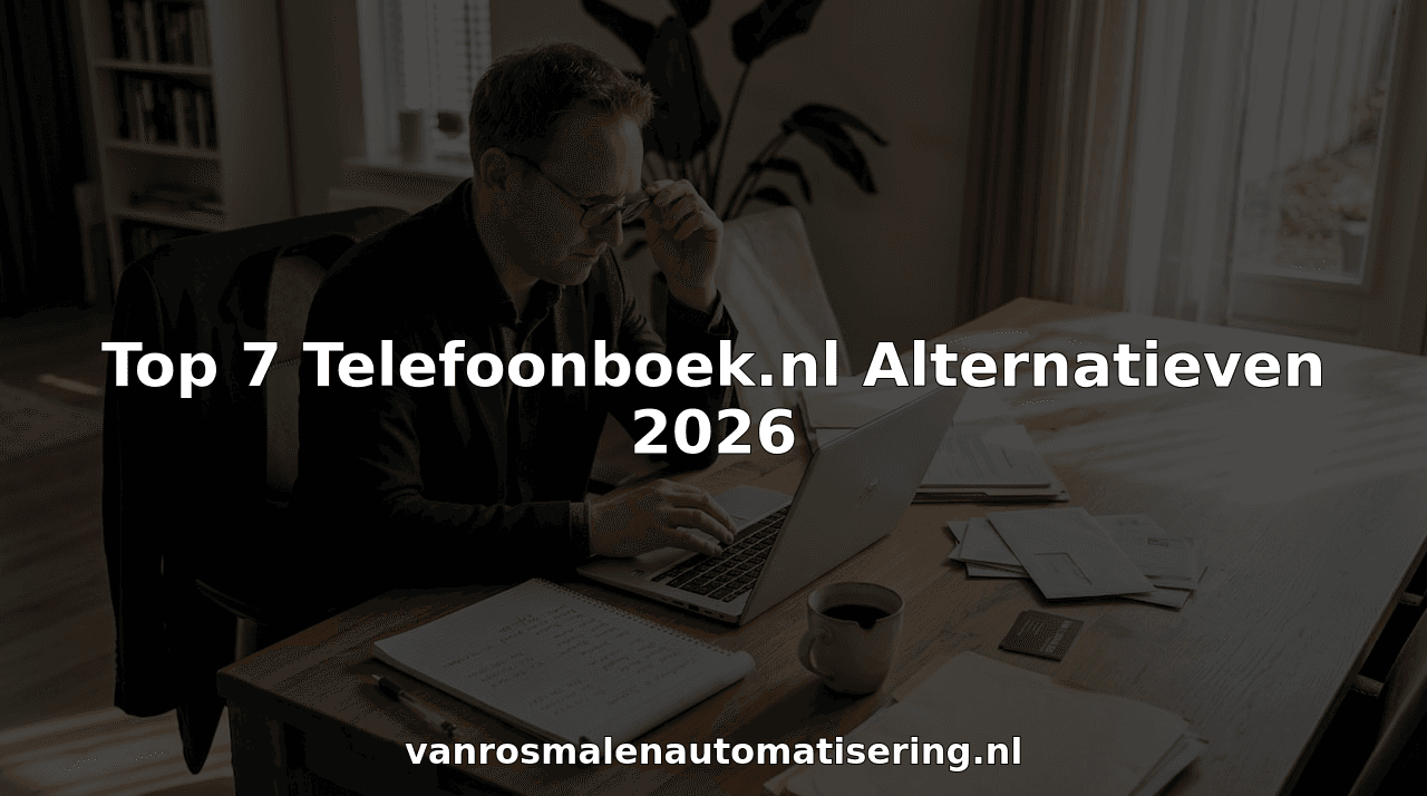 Top 7 Telefoonboek.nl Alternatieven 2026