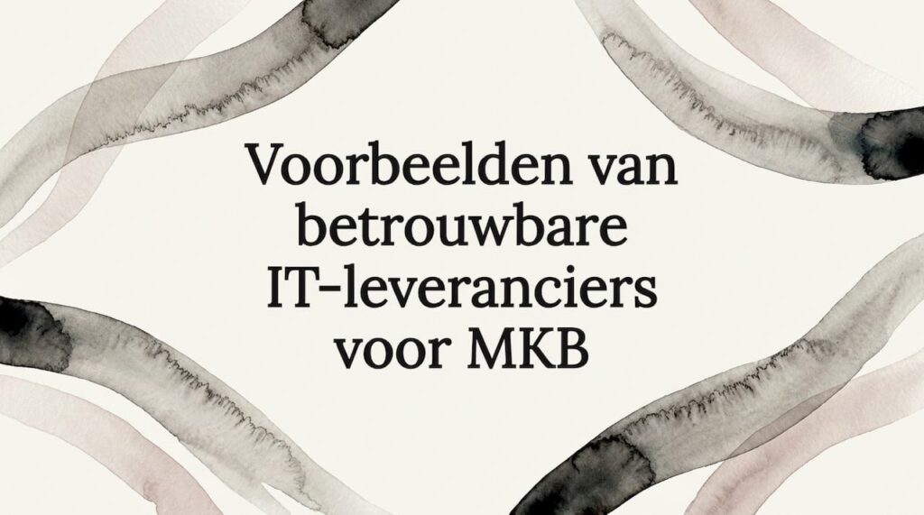 Sfeervolle titelkaart met sierlijke, zachte linten die sierlijk over het ontwerp vallen.