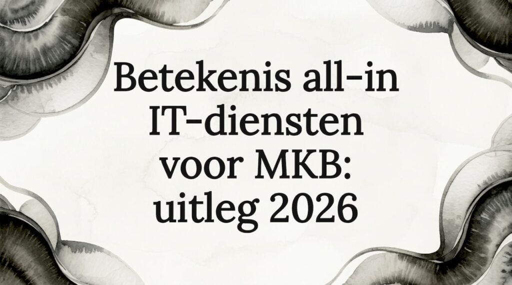 Sfeervolle titelillustratie bij het artikel