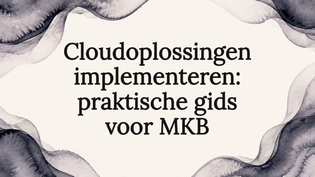 Sfeervolle illustratie voor op de titelpagina